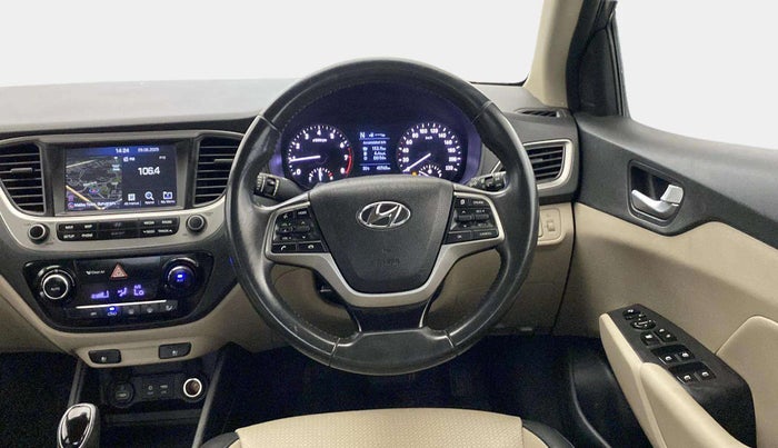 2017 Hyundai Verna 1.6 VTVT SX (O) AT, Petrol, Automatic, 45,752 km, Steering Wheel Close Up