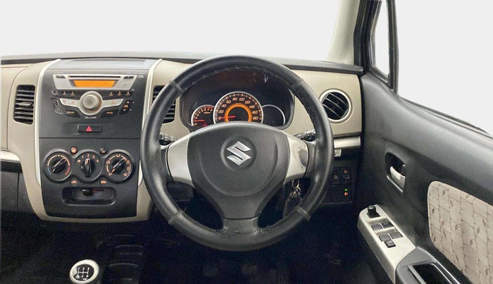 2014 Maruti Wagon R 1.0 VXI, Petrol, Manual, 51,031 km, Steering Wheel Close Up