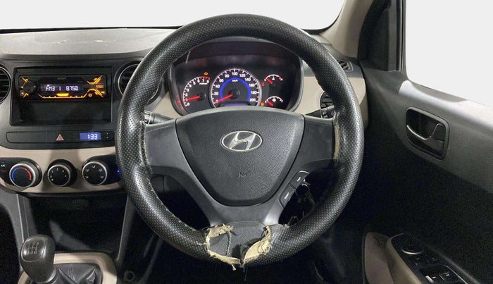 2013 Hyundai Grand i10 MAGNA 1.2 KAPPA VTVT, Petrol, Manual, 71,656 km, Steering Wheel Close Up