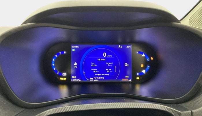 2024 Tata NEXON CREATIVE+ SUNROOF DCA 1.2 PETROL, Petrol, Automatic, 15,934 km, Odometer Image