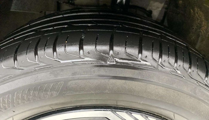 2024 Tata NEXON CREATIVE+ SUNROOF DCA 1.2 PETROL, Petrol, Automatic, 15,934 km, Left Front Tyre Tread