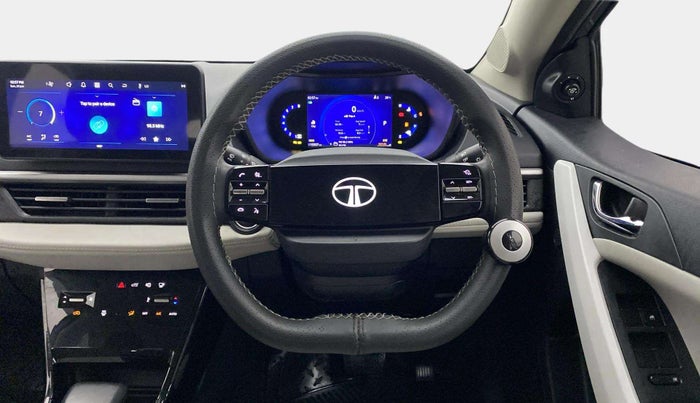 2024 Tata NEXON CREATIVE+ SUNROOF DCA 1.2 PETROL, Petrol, Automatic, 15,934 km, Steering Wheel Close Up