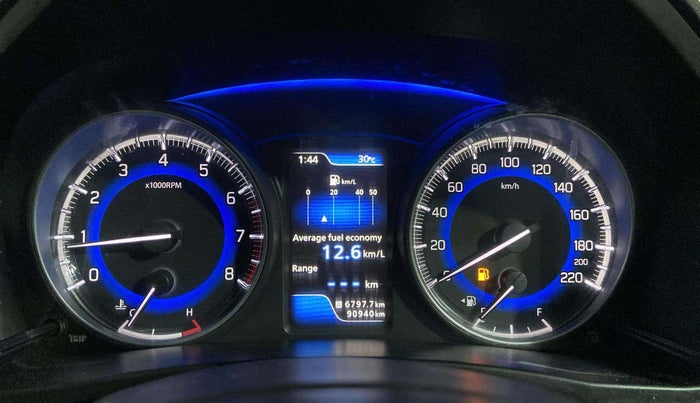 2016 Maruti Baleno ALPHA PETROL 1.2, Petrol, Manual, 90,871 km, Odometer Image