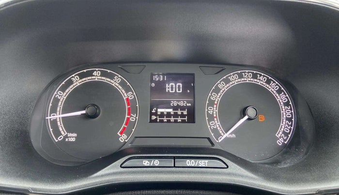 2022 Skoda SLAVIA ACTIVE 1.0L TSI MT, Petrol, Manual, 28,474 km, Odometer Image