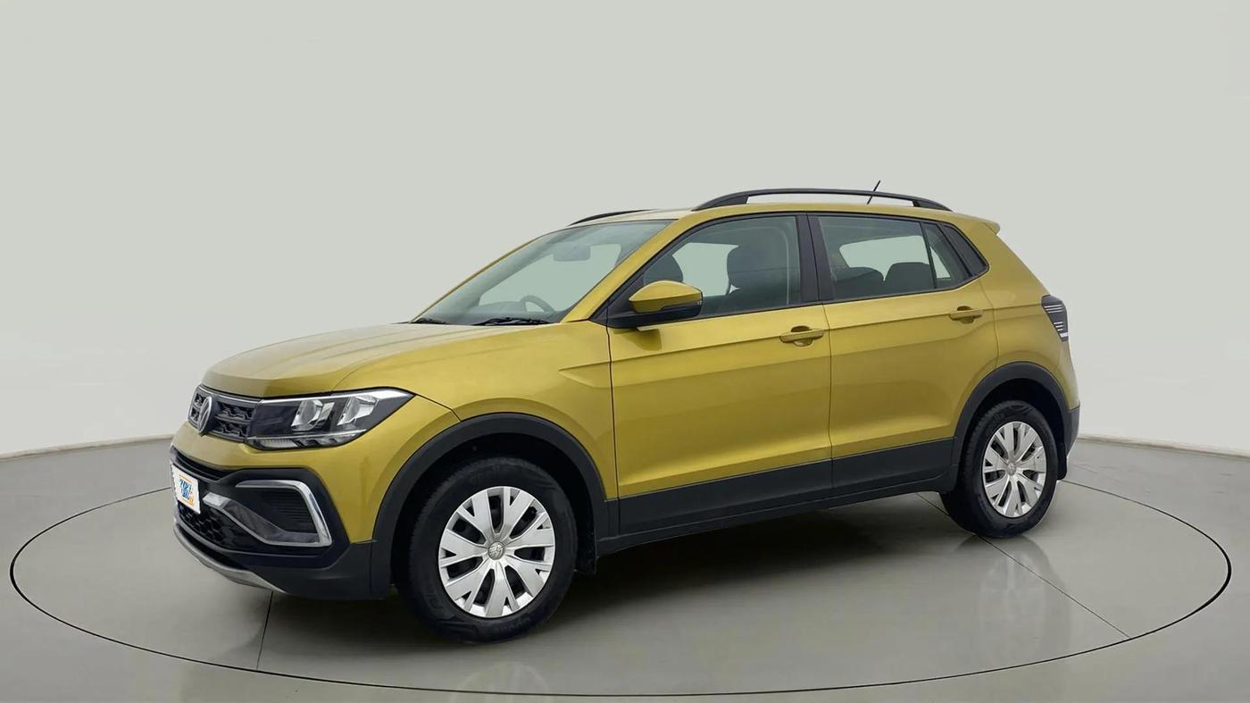 2022 Volkswagen TAIGUN COMFORTLINE 1.0 TSI MT, Petrol, Manual, 22,649 km, Left Front Diagonal