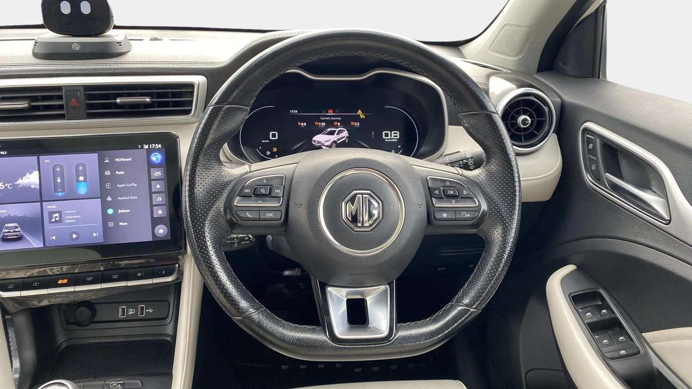 2022 MG ASTOR SHARP EX 1.5 MT, Petrol, Manual, 53,276 km, Steering Wheel Close Up