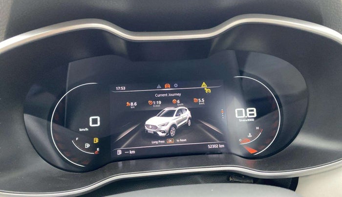 2022 MG ASTOR SHARP EX 1.5 MT, Petrol, Manual, 52,293 km, Odometer Image
