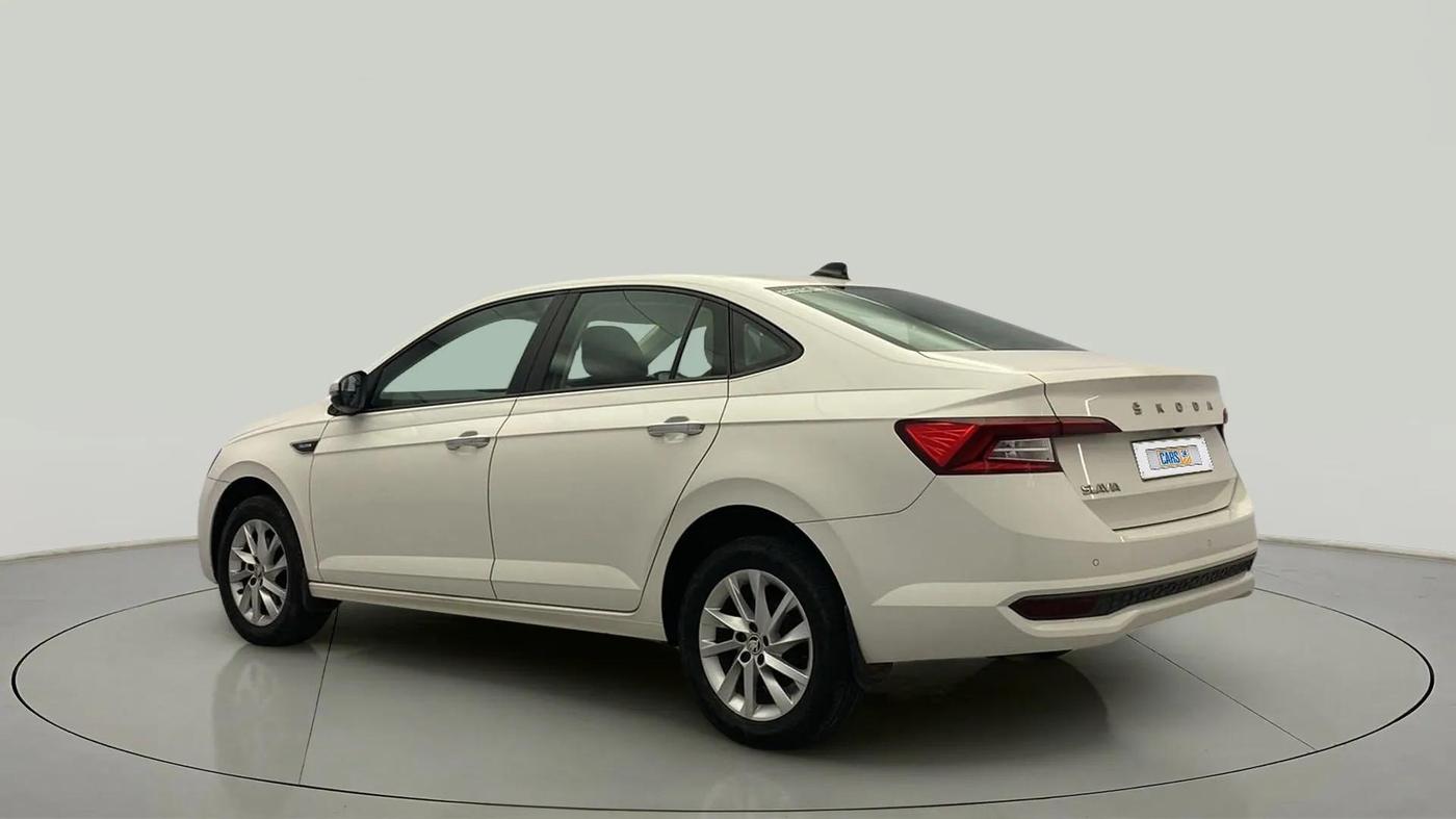 2022 Skoda SLAVIA AMBITION 1.0L TSI MT, Petrol, Manual, 26,242 km, Left Back Diagonal