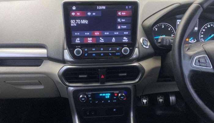 2021 Ford Ecosport TITANIUM 1.5L DIESEL, Diesel, Manual, 1,08,479 km, Air Conditioner