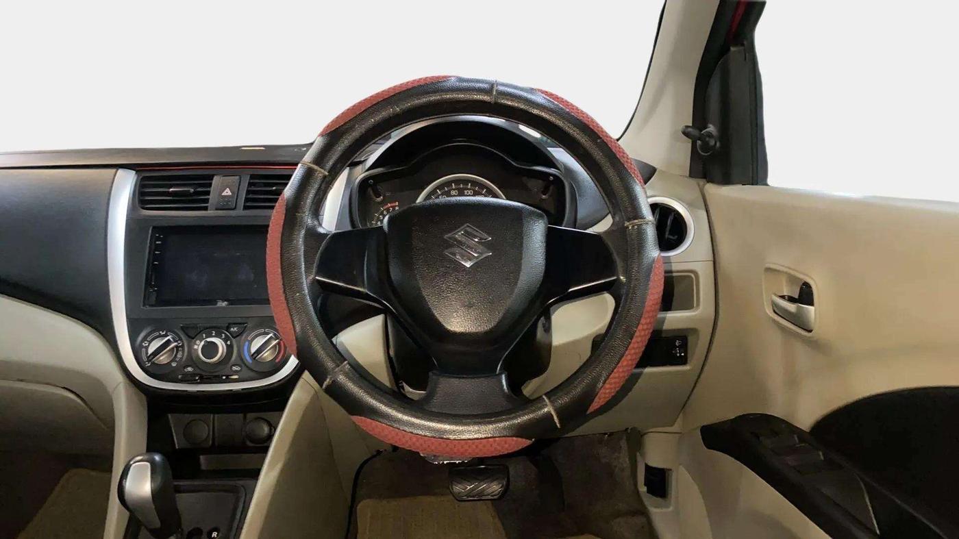 2017 Maruti Celerio VXI AMT, Petrol, Automatic, 50,507 km, Steering Wheel Close Up