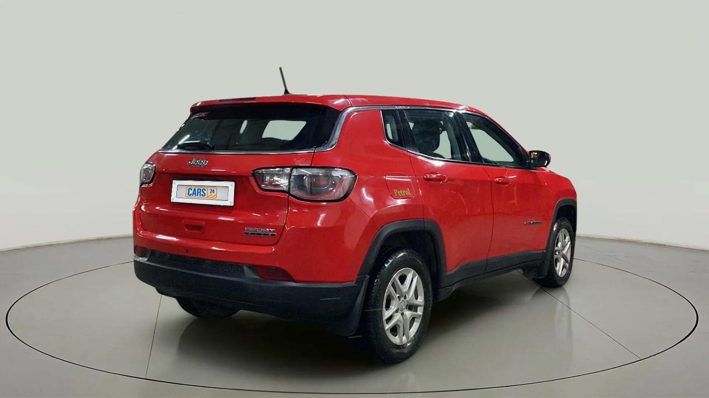 2020 Jeep Compass SPORT PLUS 1.4 PETROL, Petrol, Manual, 33,495 km, Right Back Diagonal
