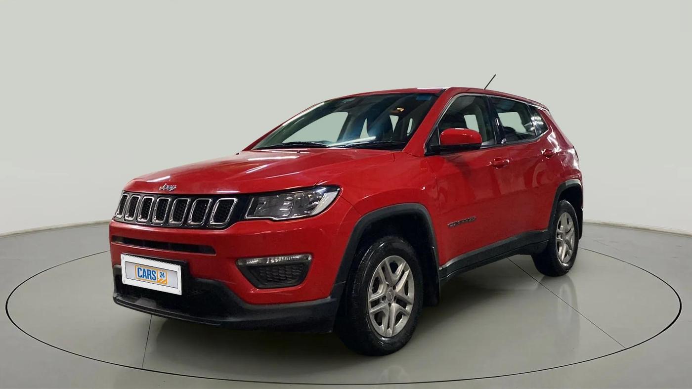 2020 Jeep Compass SPORT PLUS 1.4 PETROL, Petrol, Manual, 33,495 km, Left Front Diagonal