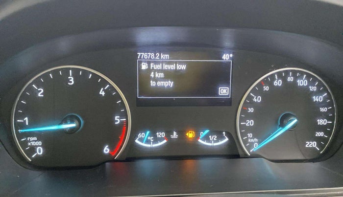 2020 Ford Ecosport TITANIUM 1.5L DIESEL, Diesel, Manual, 77,636 km, Odometer Image