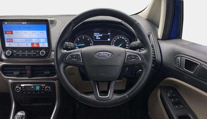 2020 Ford Ecosport TITANIUM 1.5L DIESEL, Diesel, Manual, 77,636 km, Steering Wheel Close Up