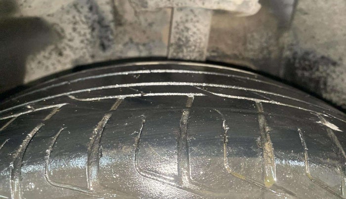 2022 Tata NEXON XZA PLUS PETROL, Petrol, Automatic, 51,916 km, Left Front Tyre Tread