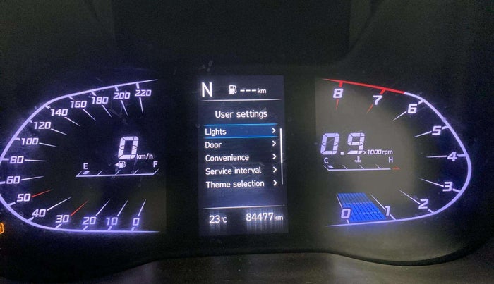2021 Hyundai Verna SX (O) 1.5 VTVT IVT, Petrol, Automatic, 84,477 km, Odometer Image