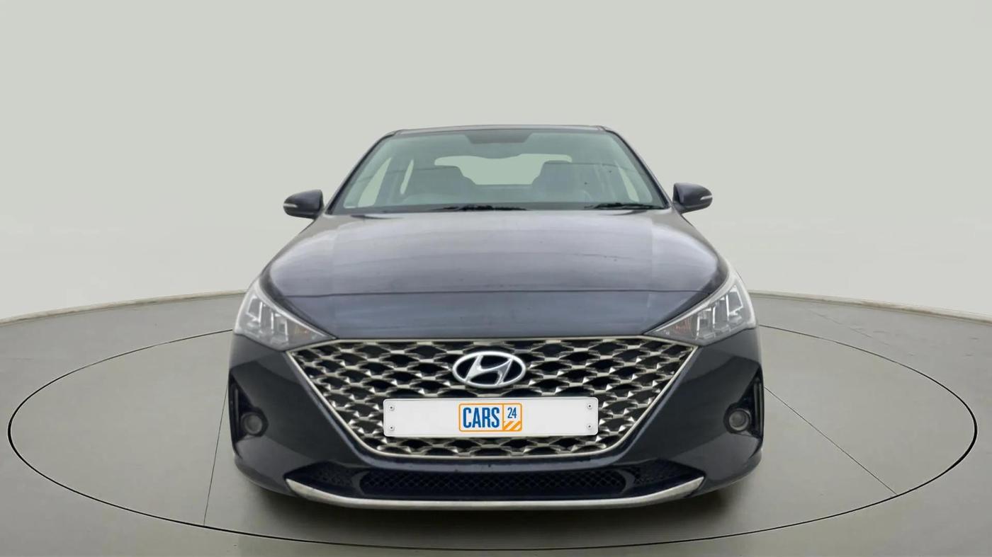2021 Hyundai Verna SX (O) 1.5 VTVT IVT, Petrol, Automatic, 84,477 km, Front