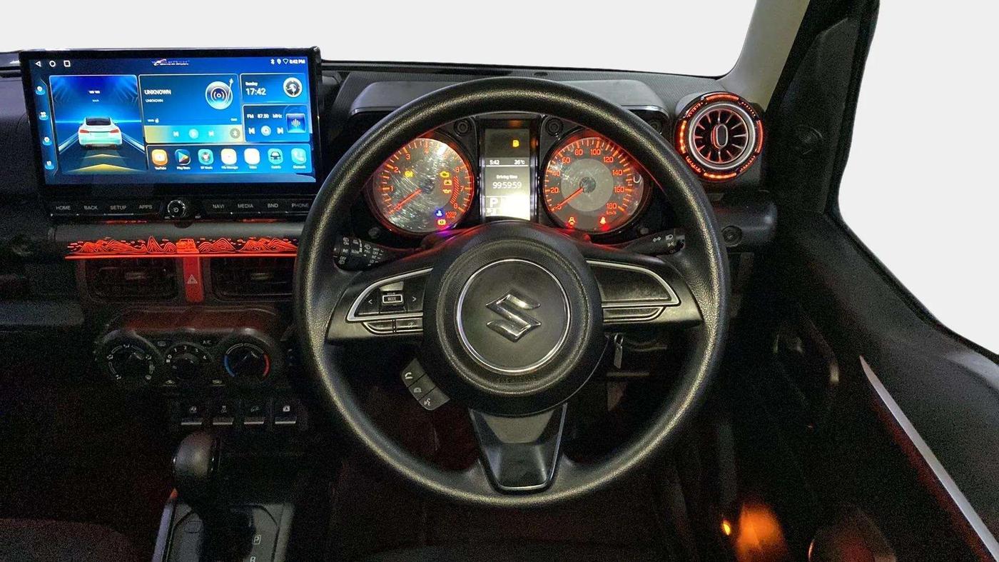 2023 Maruti JIMNY ZETA ALL GRIP PRO AT, Petrol, Automatic, 13,527 km, Steering Wheel Close Up