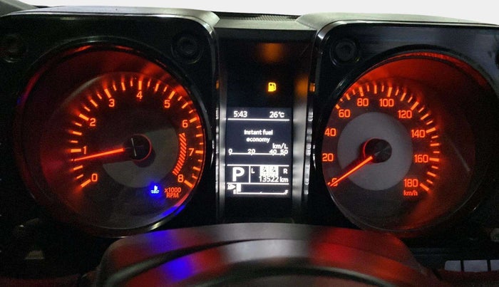 2023 Maruti JIMNY ZETA ALL GRIP PRO AT, Petrol, Automatic, 13,526 km, Odometer Image