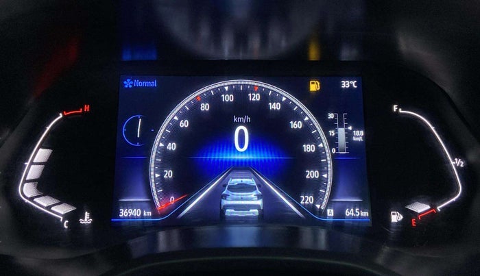 2021 Renault Kiger RXZ TURBO MT, Petrol, Manual, 36,871 km, Odometer Image