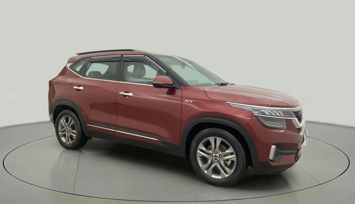 2020 KIA SELTOS HTX IVT 1.5 PETROL, Petrol, Automatic, 26,763 km, Right Front Diagonal
