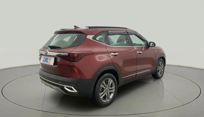 2020 KIA SELTOS HTX IVT 1.5 PETROL, Petrol, Automatic, 26,763 km, Right Back Diagonal