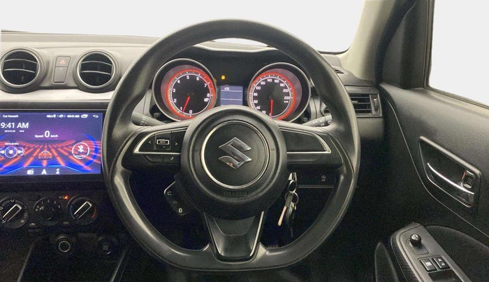 2021 Maruti Swift VXI, Petrol, Manual, 56,451 km, Steering Wheel Close Up