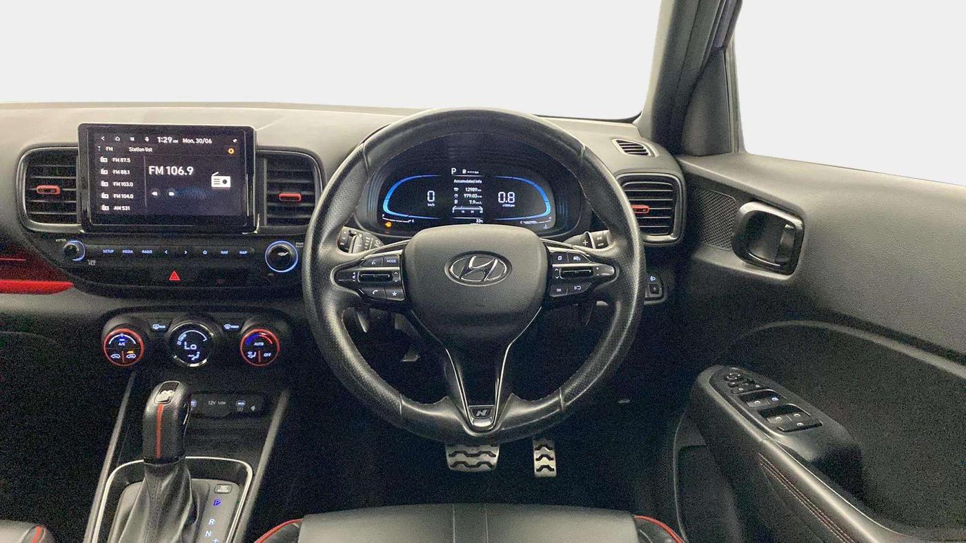 2022 Hyundai VENUE N LINE N8 1.0 TURBO DCT, Petrol, Automatic, 17,964 km, Steering Wheel Close Up