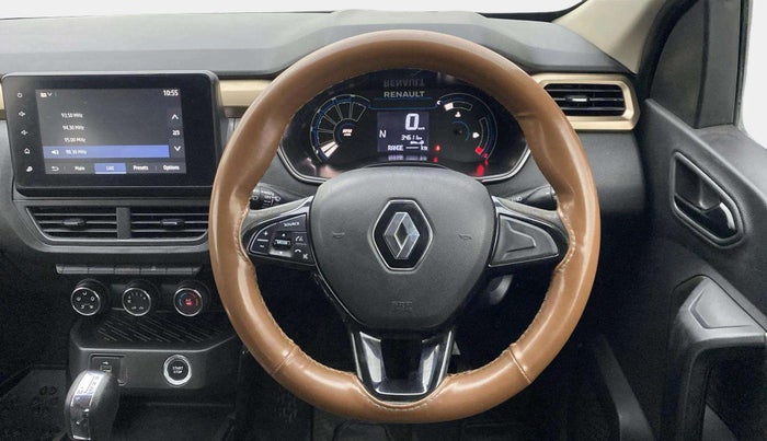 2022 Renault Kiger RXT AMT, Petrol, Automatic, 34,567 km, Steering Wheel Close Up