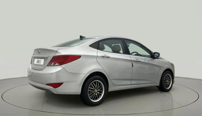 2016 Hyundai Verna FLUIDIC 4S 1.4 VTVT, Petrol, Manual, 82,332 km, Right Back Diagonal