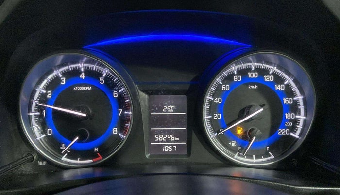 2020 Maruti Baleno DELTA PETROL 1.2, Petrol, Manual, 58,245 km, Odometer Image