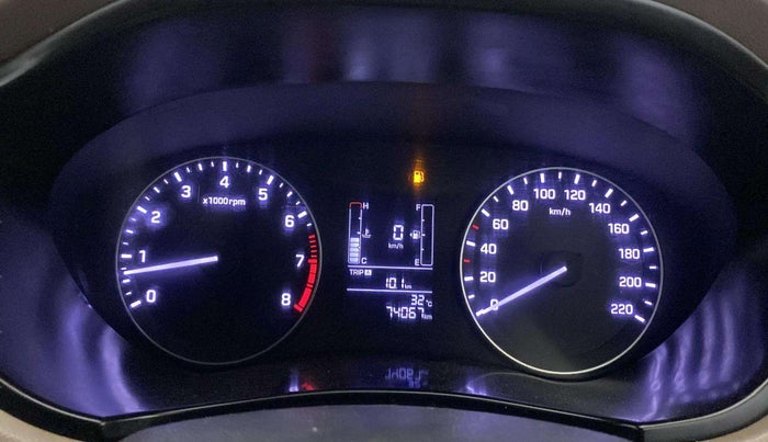 2016 Hyundai Elite i20 MAGNA 1.2, CNG, Manual, 73,992 km, Odometer Image