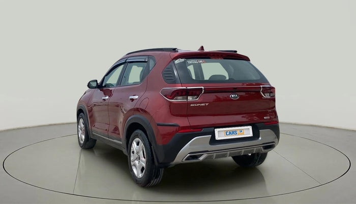 2020 KIA SONET HTX 1.0 IMT, Petrol, Manual, 24,266 km, Left Back Diagonal