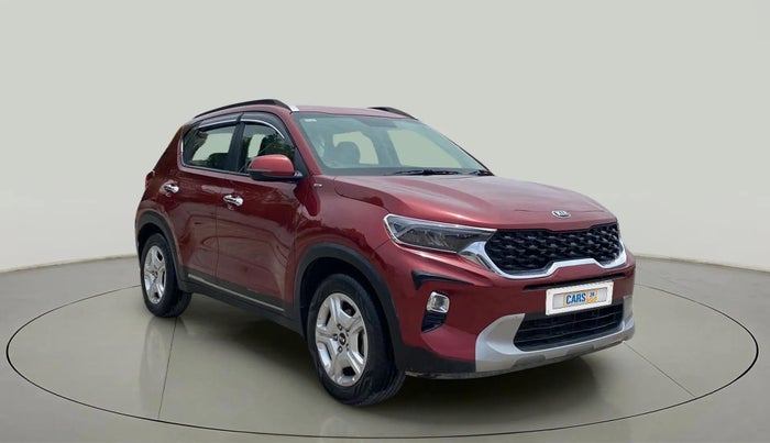 2020 KIA SONET HTX 1.0 IMT, Petrol, Manual, 24,266 km, Right Front Diagonal