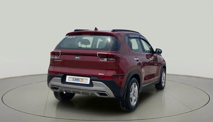 2020 KIA SONET HTX 1.0 IMT, Petrol, Manual, 24,266 km, Right Back Diagonal