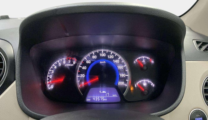2017 Hyundai Grand i10 ASTA 1.2 KAPPA VTVT, Petrol, Manual, 43,560 km, Odometer Image