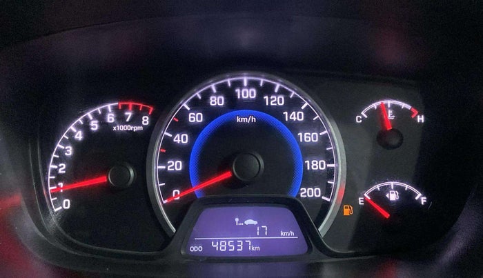 2014 Hyundai Grand i10 MAGNA 1.2 KAPPA VTVT, Petrol, Manual, 48,493 km, Odometer Image