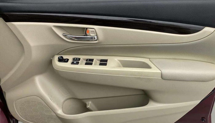 2018 Maruti Ciaz ALPHA 1.4 PETROL, Petrol, Manual, 47,593 km, Driver Side Door Panels Control