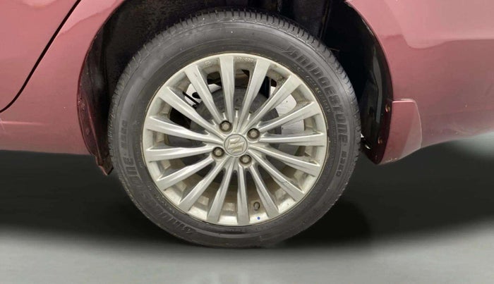 2018 Maruti Ciaz ALPHA 1.4 PETROL, Petrol, Manual, 47,593 km, Left Rear Wheel