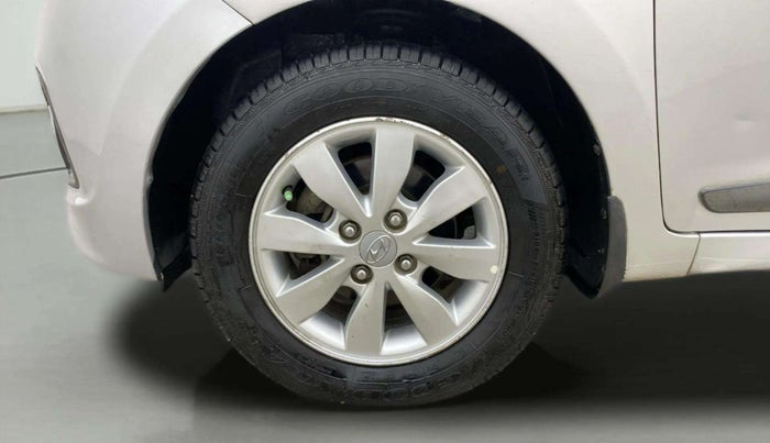 2014 Hyundai Xcent S (O) 1.2, Petrol, Manual, 1,03,270 km, Left Front Wheel