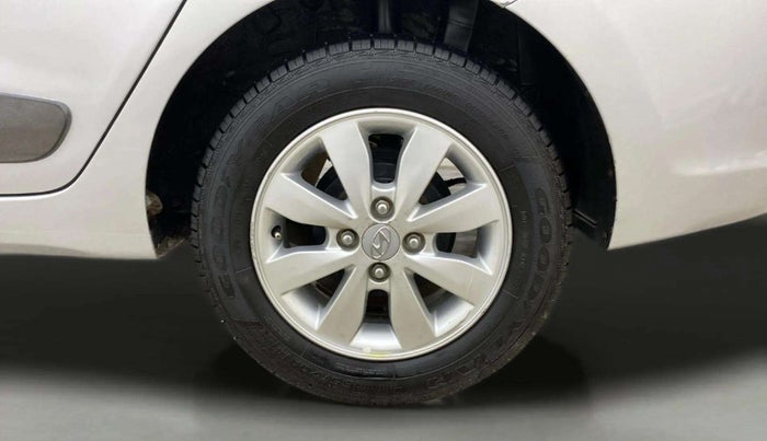 2014 Hyundai Xcent S (O) 1.2, Petrol, Manual, 1,03,270 km, Left Rear Wheel