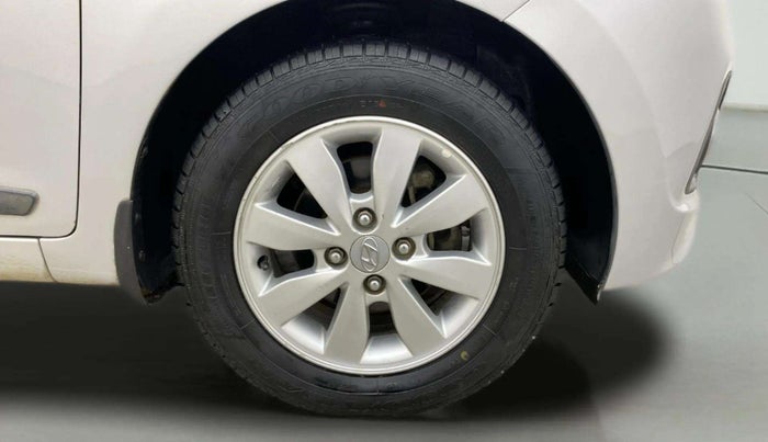 2014 Hyundai Xcent S (O) 1.2, Petrol, Manual, 1,03,270 km, Right Front Wheel