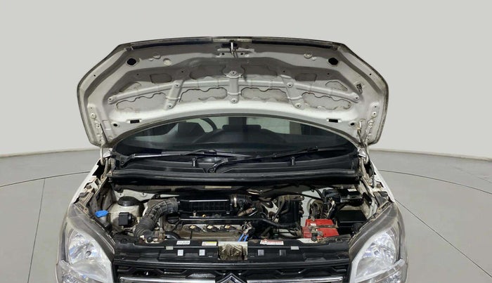 2019 Maruti New Wagon-R VXI 1.0, Petrol, Manual, 5,666 km, Open Bonet