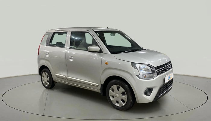 2019 Maruti New Wagon-R VXI 1.0, Petrol, Manual, 5,666 km, Right Front Diagonal