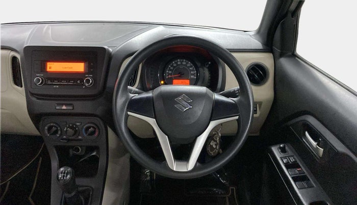 2019 Maruti New Wagon-R VXI 1.0, Petrol, Manual, 5,666 km, Steering Wheel Close Up