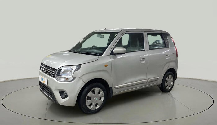 2019 Maruti New Wagon-R VXI 1.0, Petrol, Manual, 5,666 km, Left Front Diagonal
