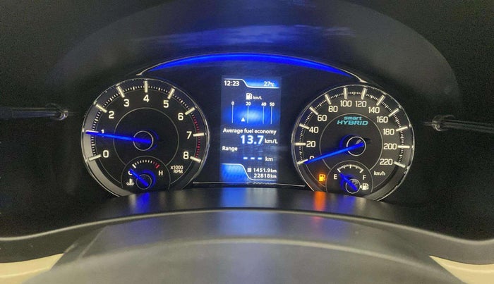 2021 Maruti Ciaz DELTA 1.5 SHVS MT PETROL, Petrol, Manual, 22,804 km, Odometer Image
