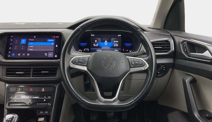 2021 Volkswagen TAIGUN TOPLINE 1.0 TSI MT, Petrol, Manual, 46,156 km, Steering Wheel Close Up