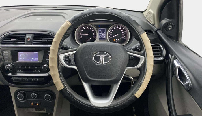 2017 Tata Tiago XZ PETROL, Petrol, Manual, 36,484 km, Steering Wheel Close Up