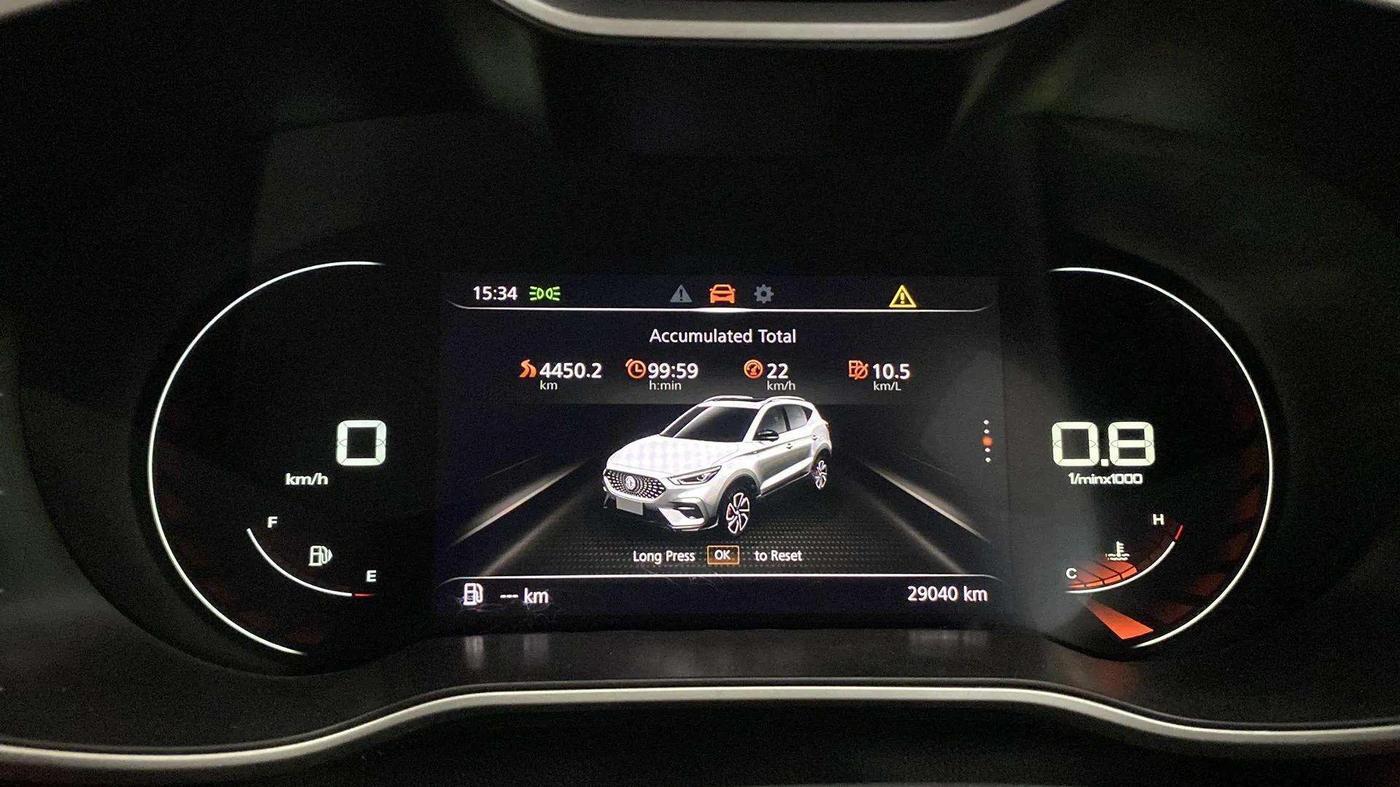 2022 MG ASTOR SHARP 1.5 MT, Petrol, Manual, 27,859 km, Odometer Image
